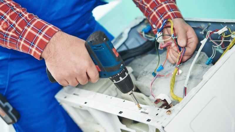 Yenimahalle Fondital Fondital çamaşır makinesi kart tamiri – Su almama arızası orijinal parça ile giderildi. - Teknik servis örneği